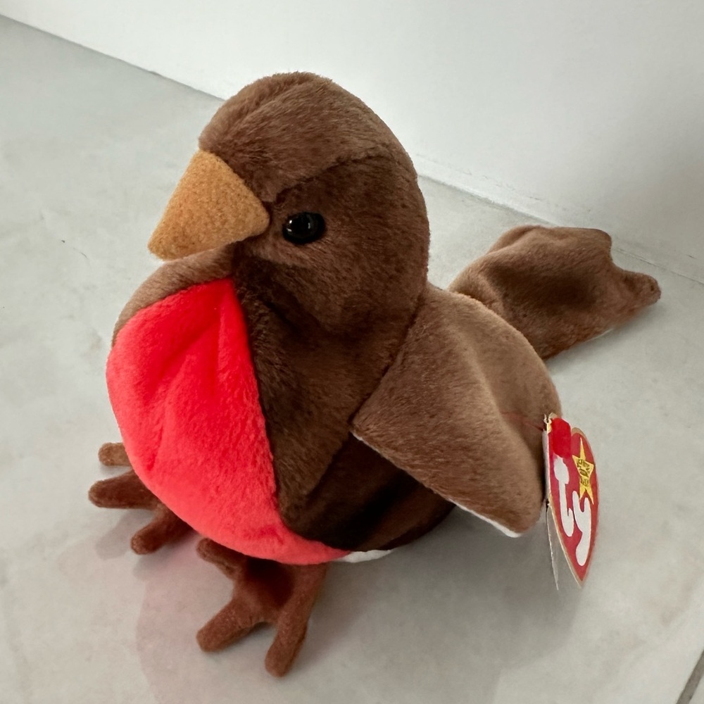 1998 Ty Beanie Baby “Early” Bird Plush Retired w/ Tag Errors Collectible